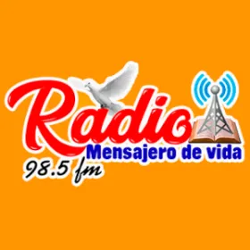 Radio Mensajero de Vida 98.5FM Huari, Ancash, Perú Logo de Radio Mensajero de Vida 98.5FM