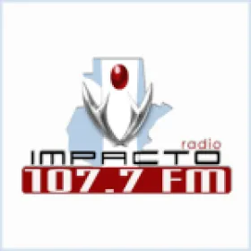 Radio Impacto107.7 FM Logo de Radio Impacto107.7 FM