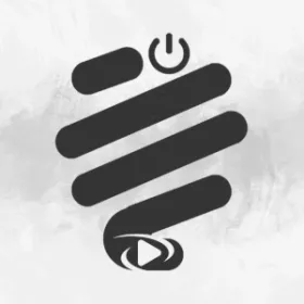 Tu Luz Radio Lineas con icono grafía de apagar y iniciar reproducción