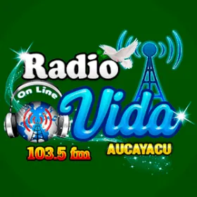 Radio Vida 103.5 FM Aucayacu - Huanuco - Perú Logo de Radio Vida 103.5 FM Aucayacu - Huanuco - Perú