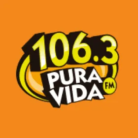 Pura Vida 106.3FM Logo de Pura Vida 106.3FM Costa Rica